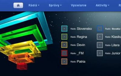Slovenský rozhlas má nový web
